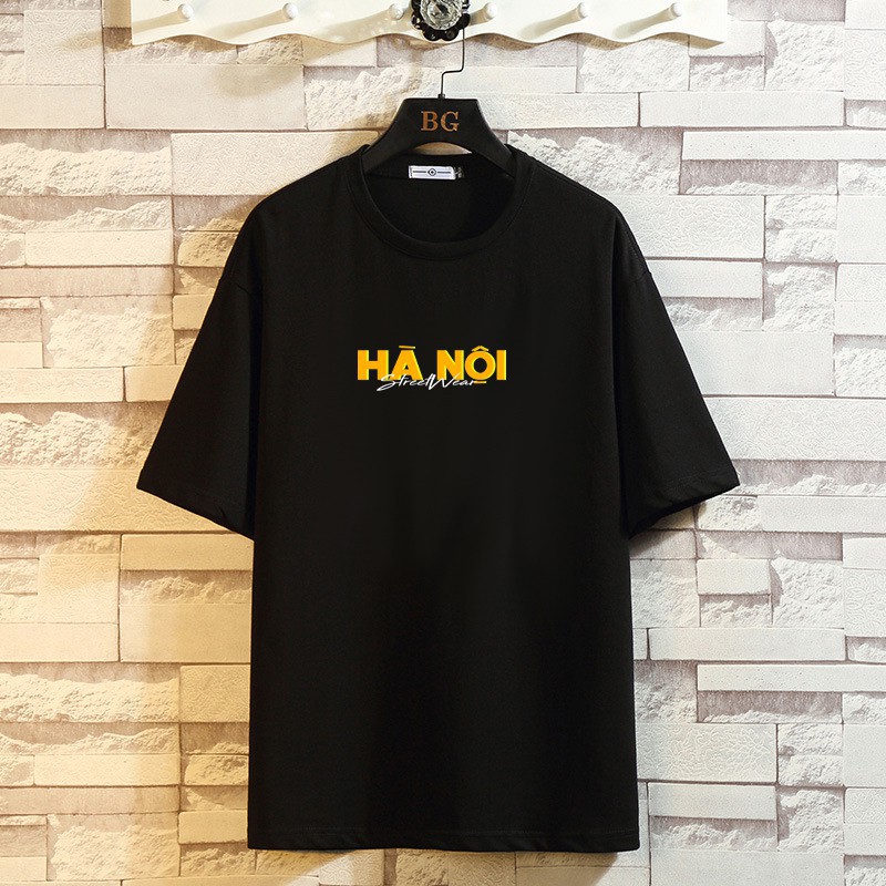 Áo Thun Tay Lỡ Hà Nội Xịn Áo Phông Cotton Nam Nữ Unisex - In Hình Local Brand Streetwear Oversize Form Rộng AQ15 | BigBuy360 - bigbuy360.vn