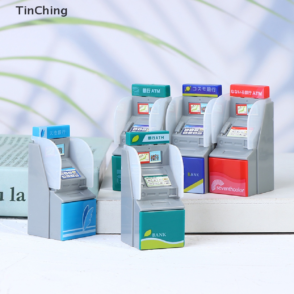 Hộp Đựng Tiền ATM Mini Tỉ Lệ 1: 12 Trang Trí Nhà Búp Bê