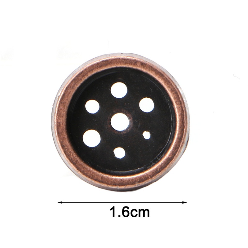 VONL Copper Mini Lion Ear Incense Coil Burner Censer Aromatherapy Pot Vintage