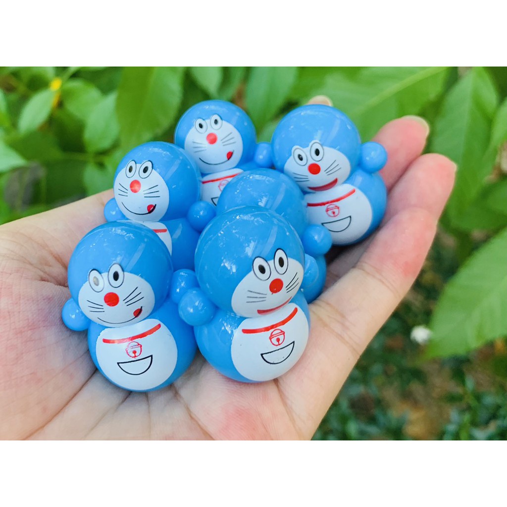 Lật đật squid game mini, đồ chơi lật đật mini doraemon cho bé cute dễ thương giá rẻ (pikachu, trò chơi con mực, minion)