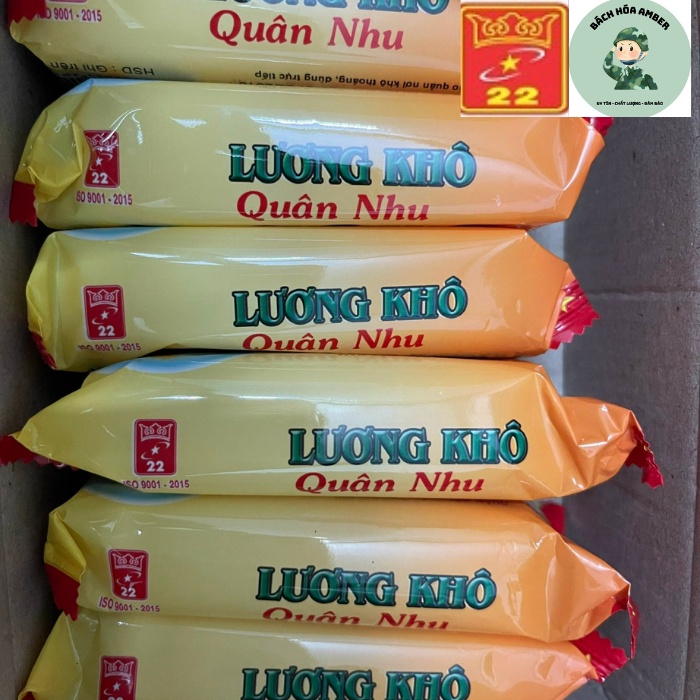Lương khô quân đội vị đậu xanh 65gr/gói
