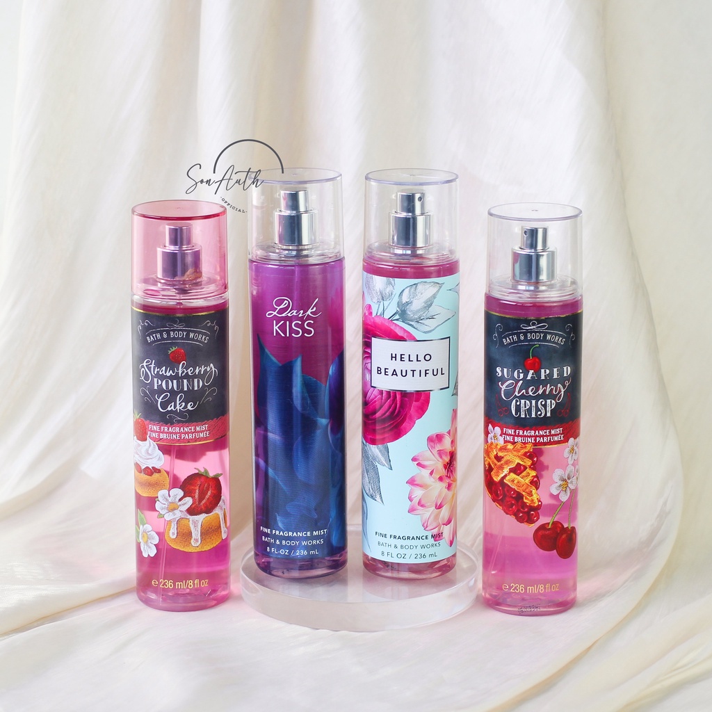 Xịt thơm BBW Body Mist (inbox mùi)