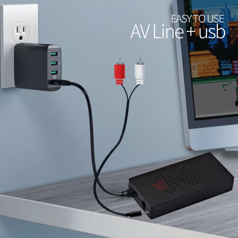 Bảng điều khiển trò chơi tv nes clone 620 trò chơi cổ điển hộp trò chơi không dây mini được xây dựng trong 620 trò chơi