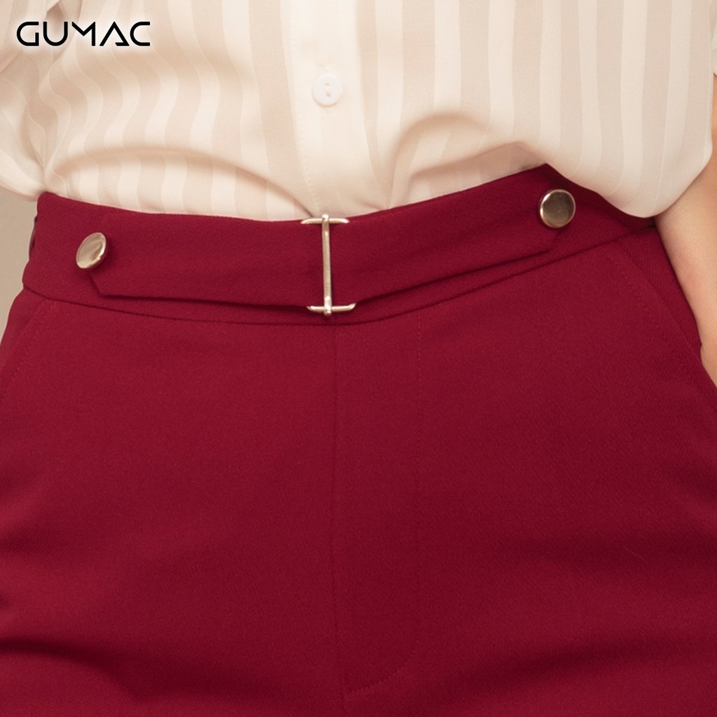 [Mã WABRGU72 giảm 10% tối đa 50k đơn 250k] Quần phối phụ kiện QA442 GUMAC | BigBuy360 - bigbuy360.vn