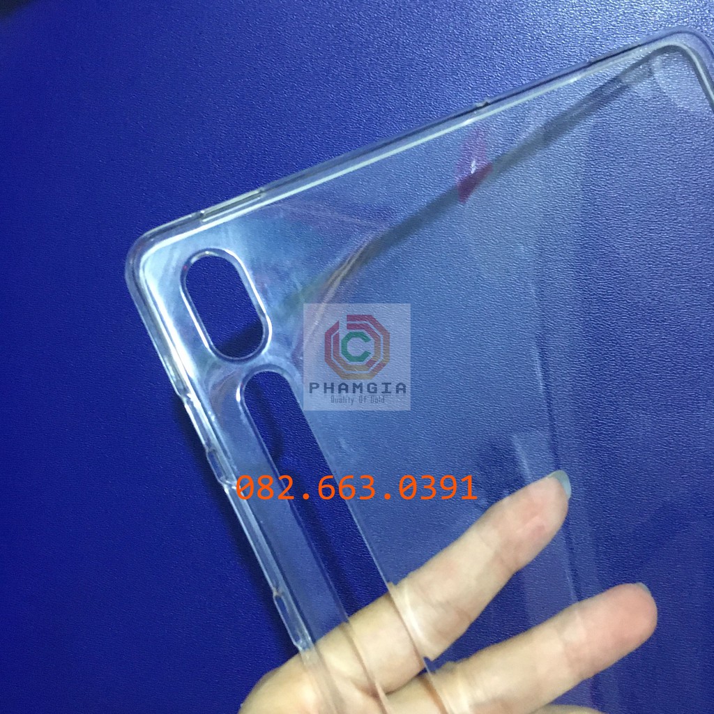 Ốp lưng TAB Samsung S6 10.5 dẻo trong suốt bảo vệ mặt lưng máy