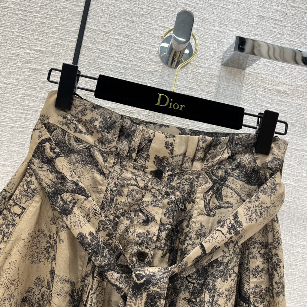 Chân váy nữ thời trang cao cấp Christian Dior CD phong cách cổ điển, thanh lịch