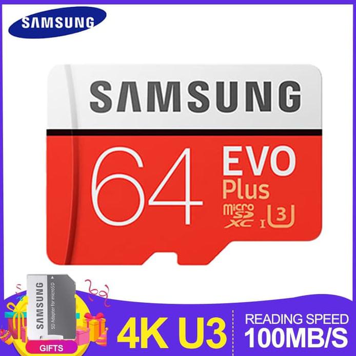 Thẻ Nhớ Micro Sd Samsung Microsd 64gb Evo Plus 95mb / S