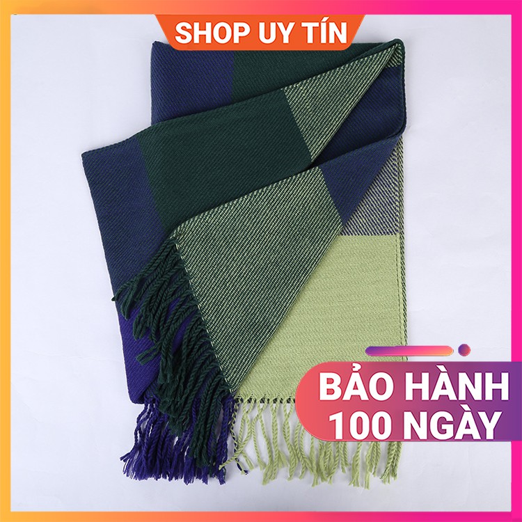 [NowShip - Giao Ngay] Khăn Quàng Cổ Len Cashmere Nữ - Khăn Choàng Giữ Ấm, Đi Biển Đẹp