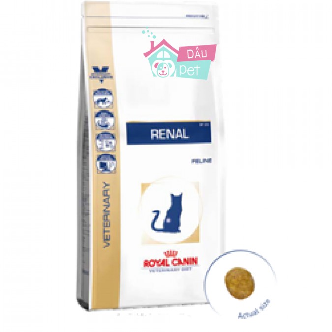 Thức ăn hạt cho mèo bị thận Royal Canin Renal 2kg