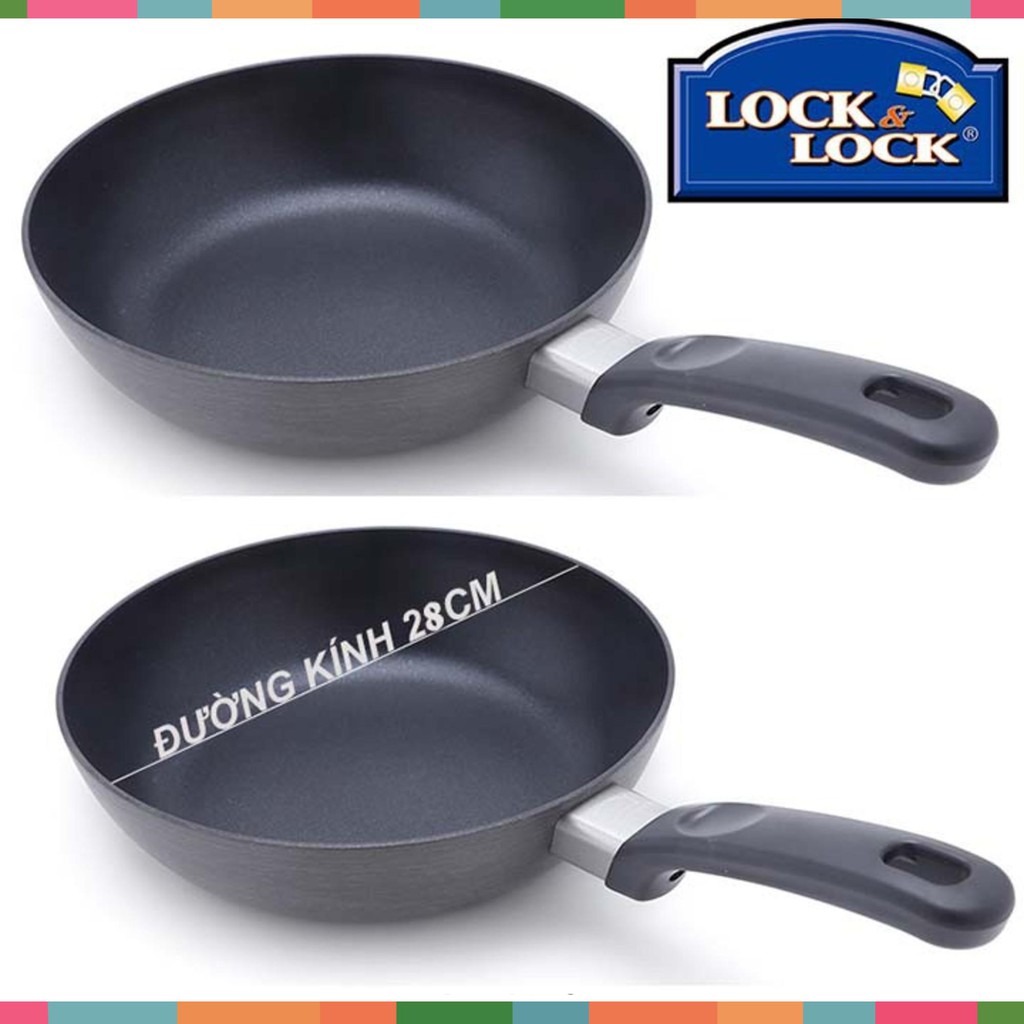 Chảo chống dính đáy từ lock&lock - chảo lock&lock đáy từ