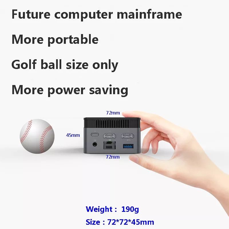 PC mini NucBox5 - Máy tính nhỏ gọn và có cấu hình mạnh nhất cùng kích thước