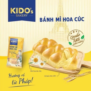 Combo 5 cái bánh mì tươi hoa cúc kido’s bakery hsd:7-9 ngày