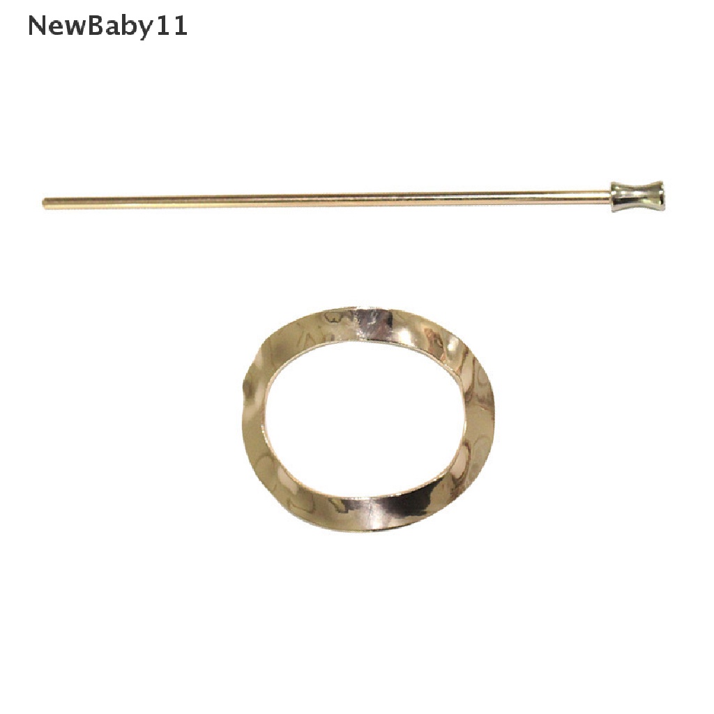 Kẹp Tóc Màu Vàng / Bạc Tạo Kiểu Tóc Đuôi Ngựa Thời Trang Cho Nữ