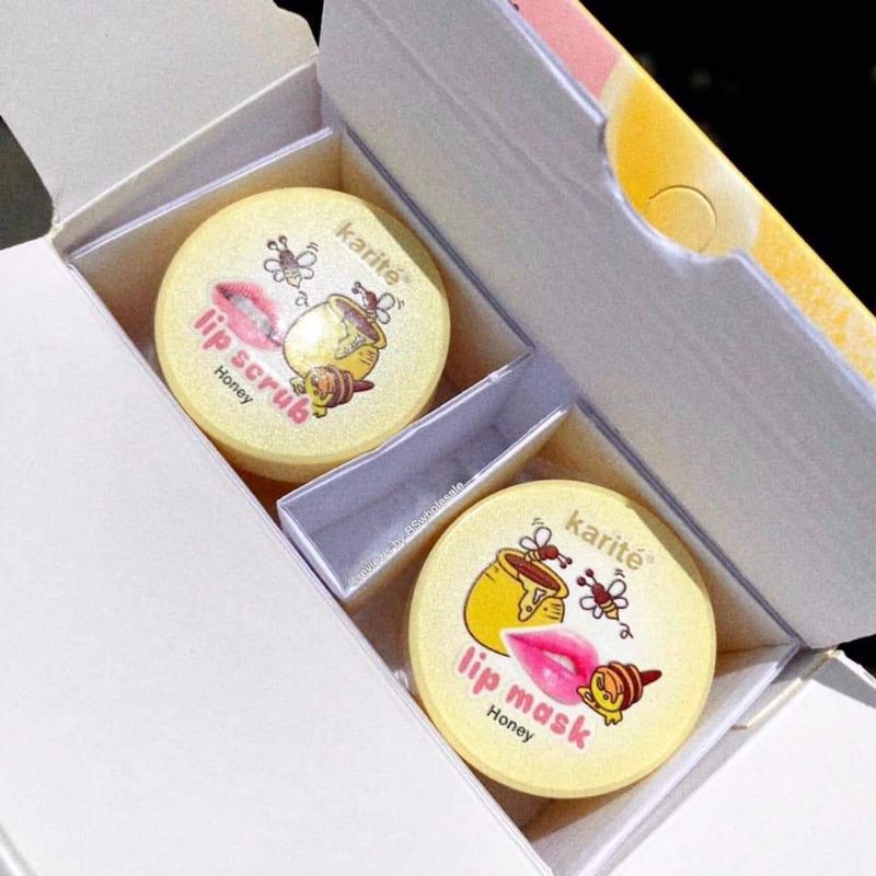 🍯 Set Tẩy Da Chết Môi + Mặt Nạ Môi KARITE Honey 🍯 | BigBuy360 - bigbuy360.vn
