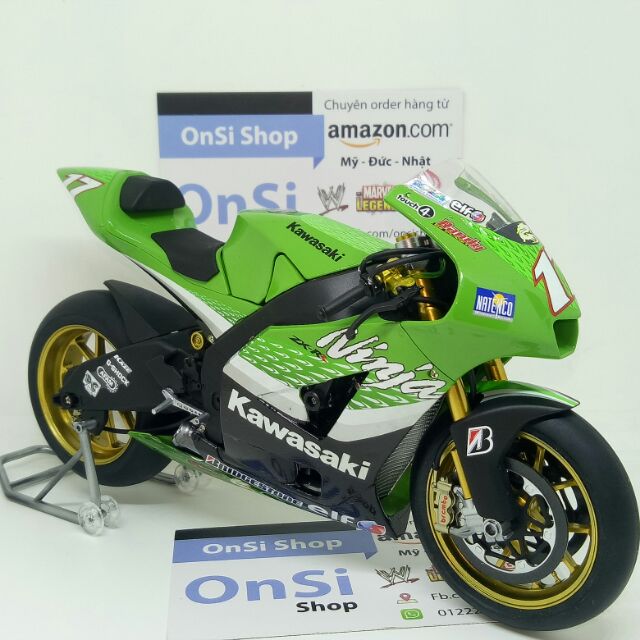 KAWASAKI NINJA ZX RR 1/12 TAMIYA MÔ HÌNH XE MOTO ĐỘ