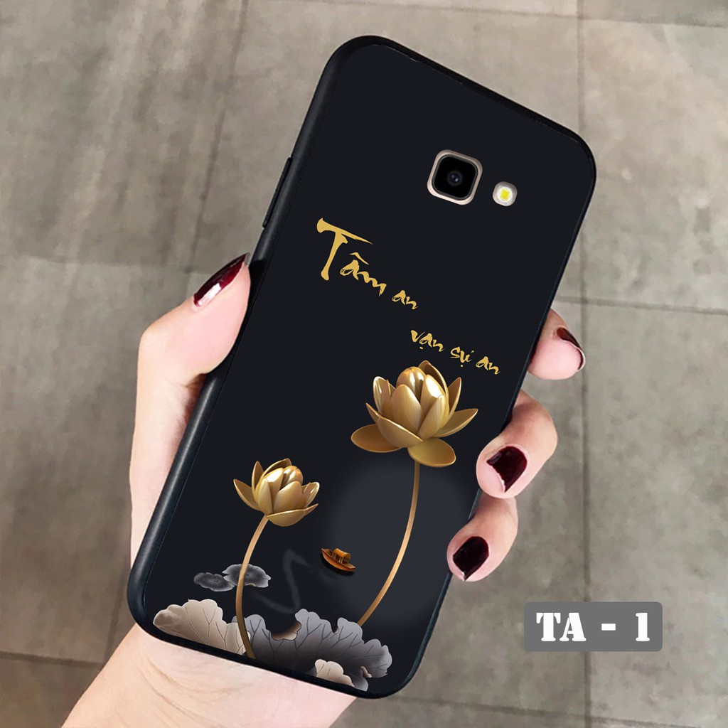 Ốp lưng điện thoại Tâm An cho điện thoại Samsung Galaxy J4 Plus - J5 Prime - J7 Prime in lưng kính bóng sáng