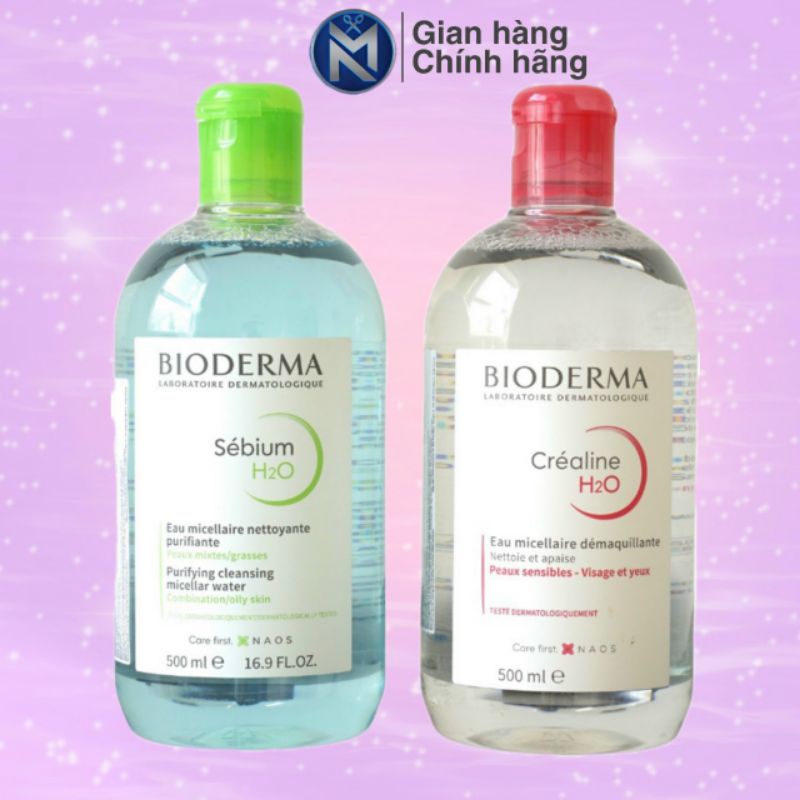 Nước Tẩy Trang Dành Cho Da Nhạy Cảm Bioderma Sensibio H2O