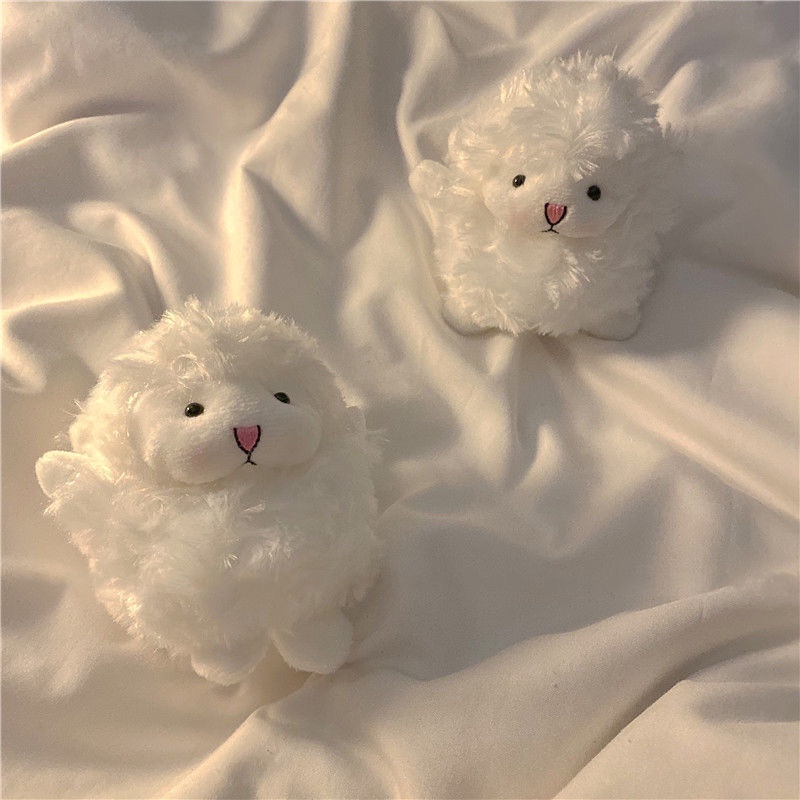 Vỏ Bảo Vệ Hộp Sạc Tai Nghe AirPods 1 2 3 Pro 3rd 2021 Hình Chú Cừu Nhồi Bông Dễ Thương