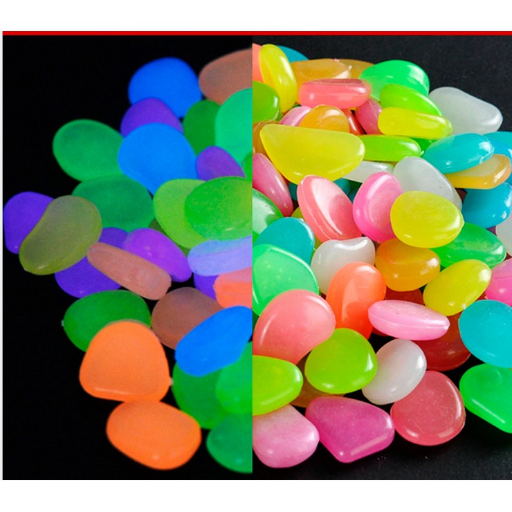 Đá phát sáng trang trí bể cá độc đáo