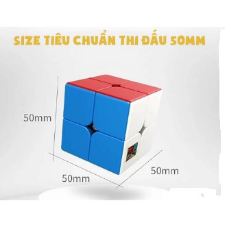 05006 Rubik 2x2 Stickerless MoYu MeiLong MFJS Rubik 2 Tầng