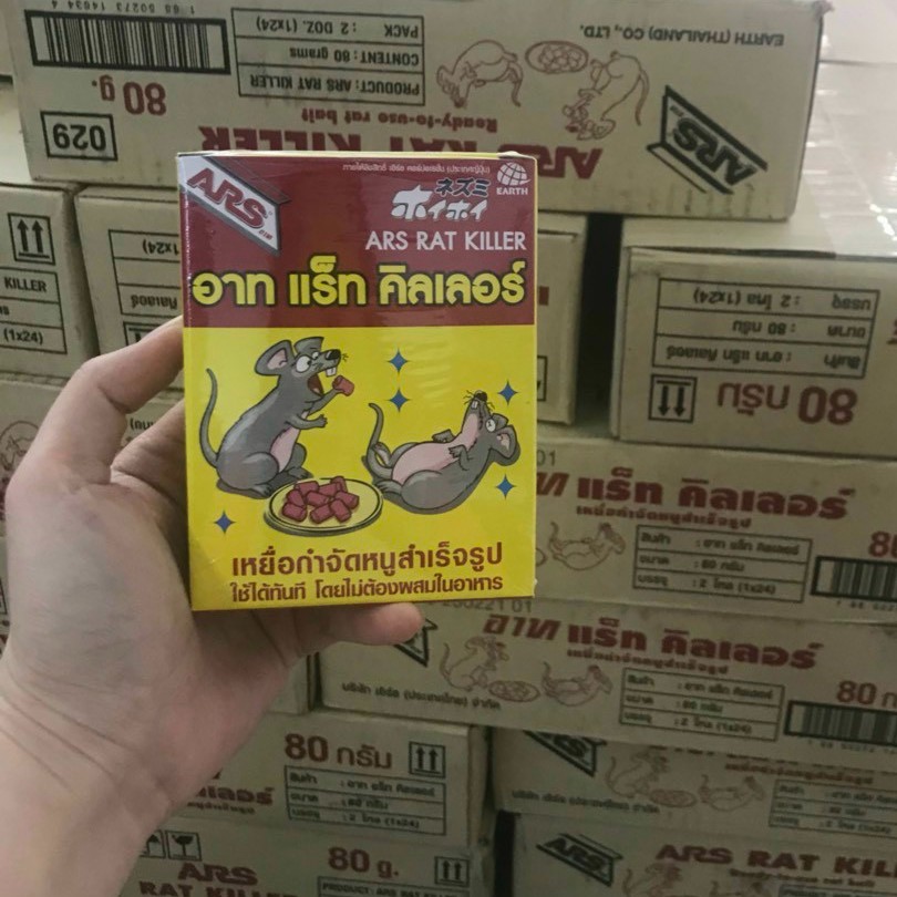 Thuốc diêt chuột ARS Thái Lan 80gram
