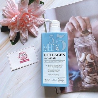Kem dưỡng chống lão hóa Medix 5.5 chiết xuất trà xanh, collagen và caviar - dùng được cho mặt và toàn thân