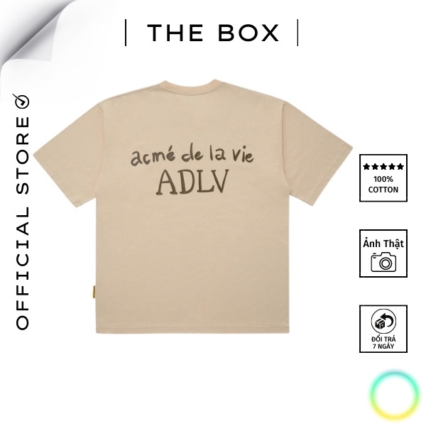 Áo Thun ADLV Unisex Màu Tan Hot Trend (Bản Chuẩn 1:1 Trung) - Cao Cấp Chống Bông Tróc