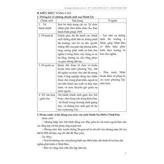 Bồi dưỡng học sinh giỏi Lịch Sử Lớp 11