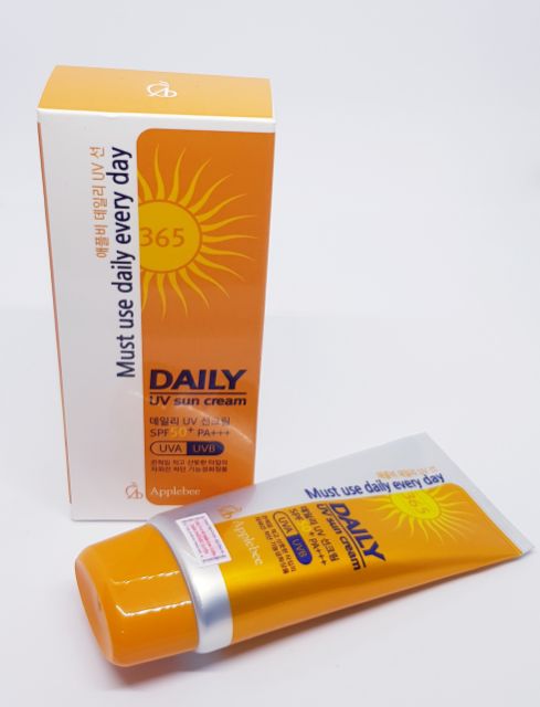 Kem chống nắng Applebee Daily UV Sun Cream SPF50+ PA+++