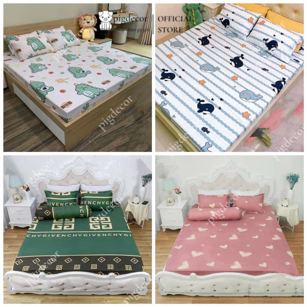 Ga trải giường 1m6,1m8,drap giường cotton poly mẫu mới,được chọn mẫu trong bài đăng | BigBuy360 - bigbuy360.vn