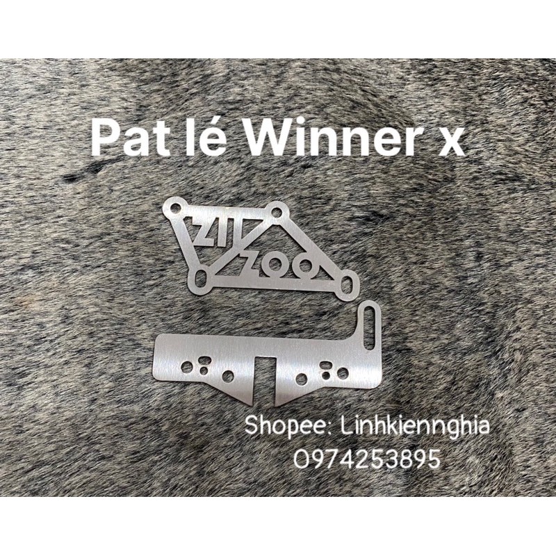 Pát lé sắt Winner X (1 bộ hồm 2 chiếc như hình)