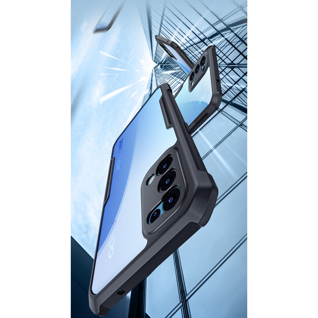 Ốp lưng Oppo Reno 4 4G / Reno 5 / Reno 5 5G / Reno 6 5G / Reno 6z 5G / Reno 7z 5G hiệu Xundd lưng trong viền màu