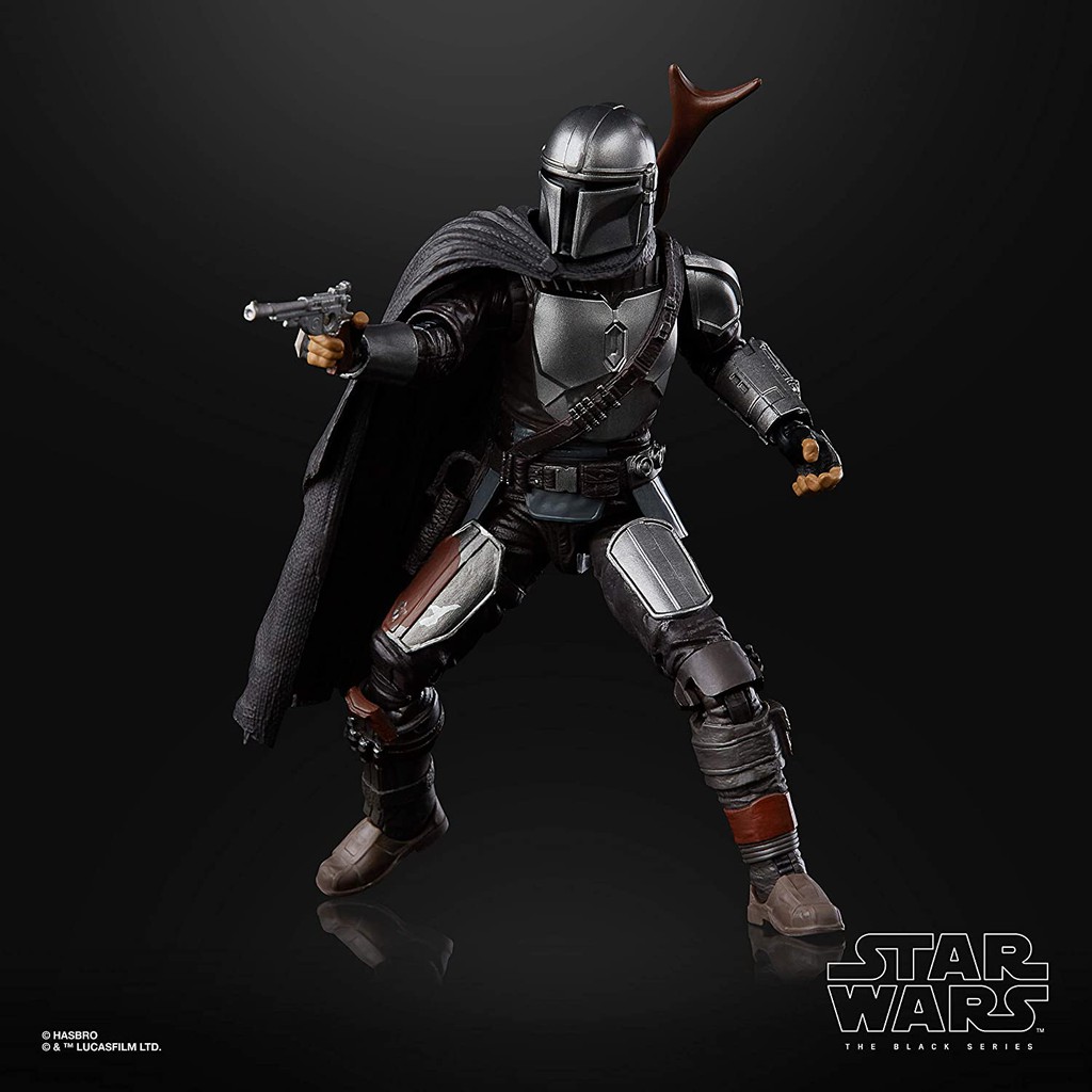 🌟Mandalorian - Din Djardin 🌟Mô hình Hasbro◊Star Wars Black Series 6-inches◊The Mandalorian