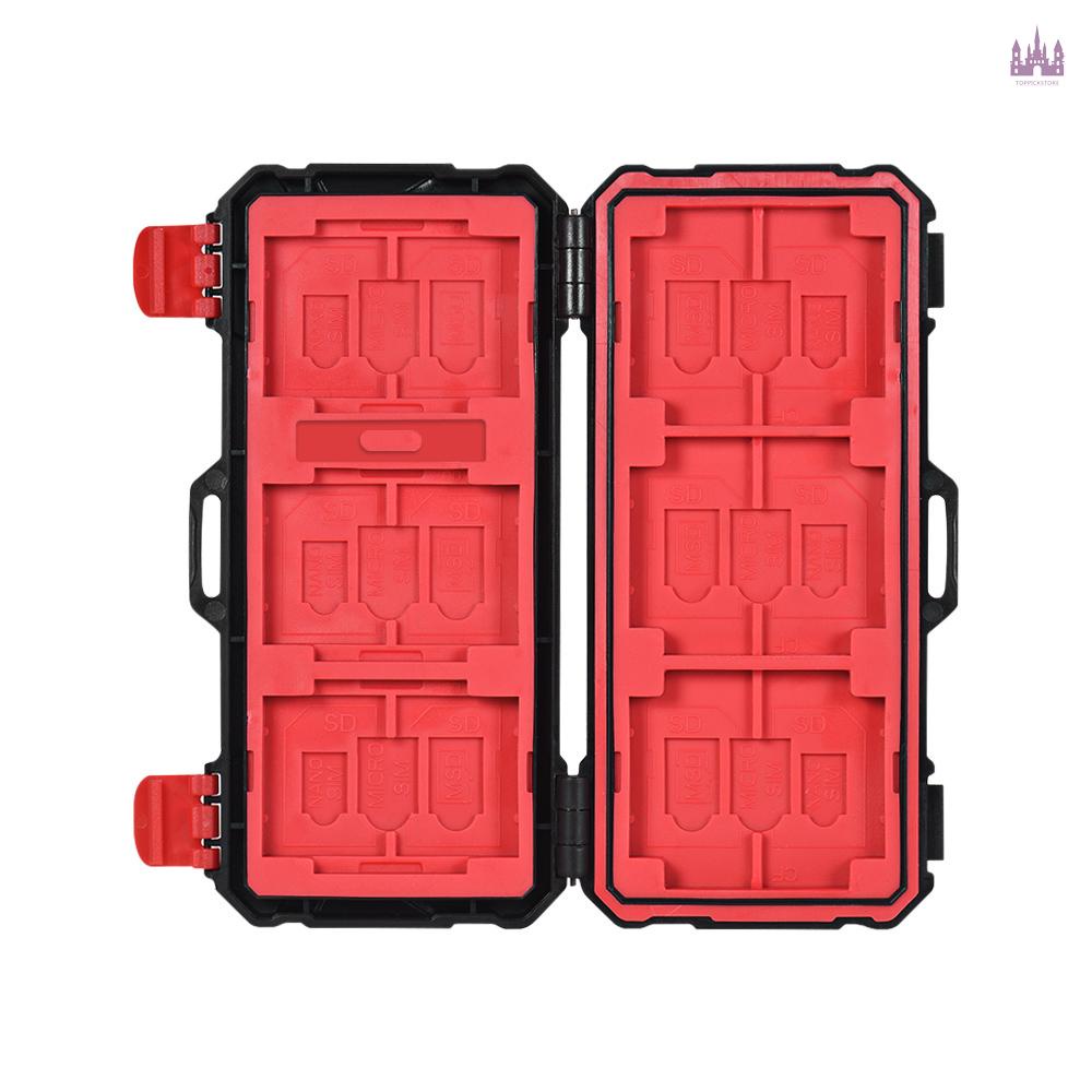 Hộp Đựng Thẻ Nhớ Chống Nước 15 Ngăn | BigBuy360 - bigbuy360.vn