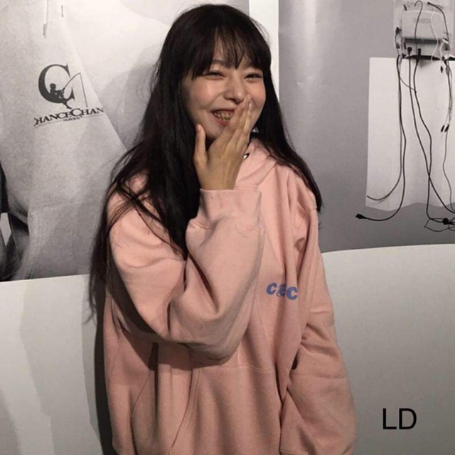 Áo hoodie CEC chữ ngực LDU0919