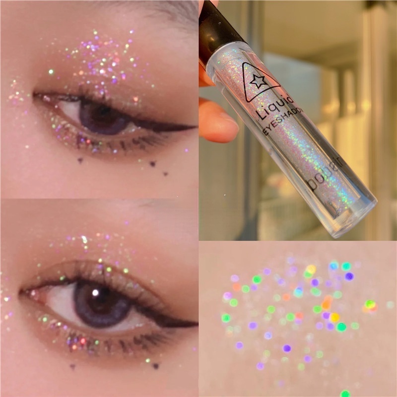 [Hàng Mới Về] Phấn Mắt Dạng Lỏng Bobeini  Dạng Lỏng Lấp Lánh Lâu Trôi