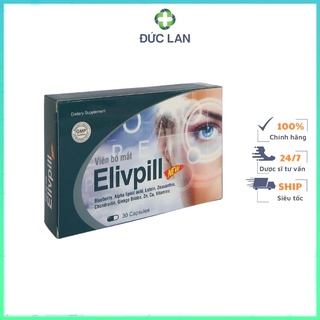 Elivpill new – viên uống bổ mắt