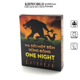Ma sói One Night DayBreak Việt Hóa 15 Lá Bài