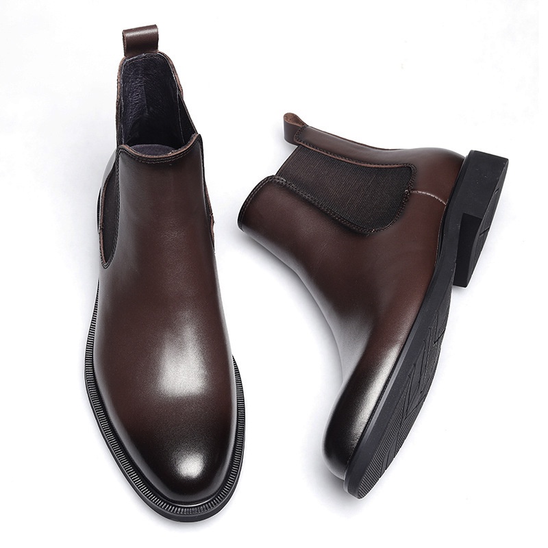 Giày boot da bò thời trang nam | BigBuy360 - bigbuy360.vn