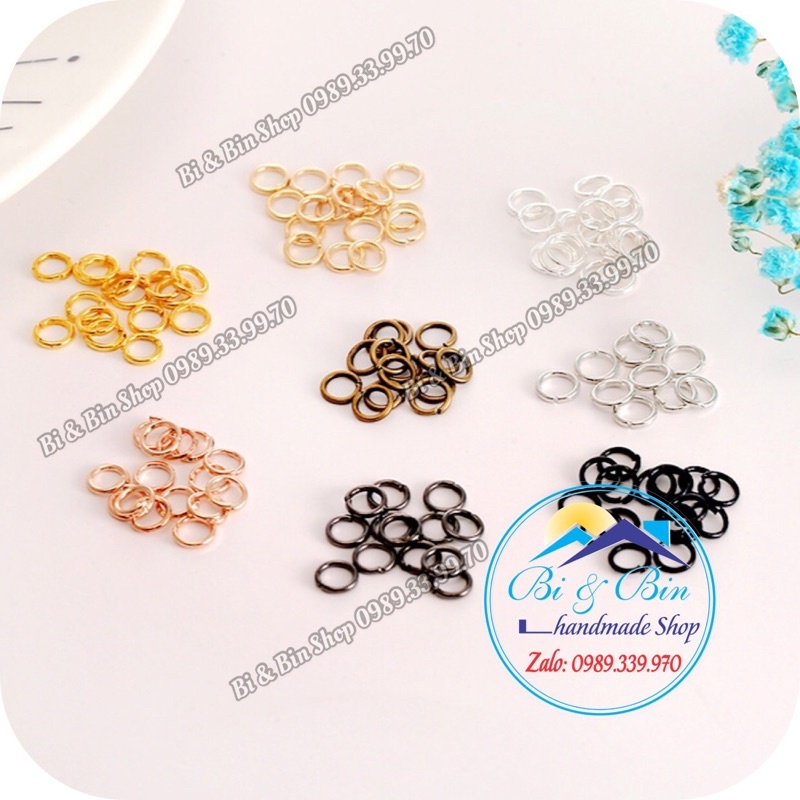 Gói Khoen Tròn Đóng Làm Phụ Kiện Trang Sức Handmade