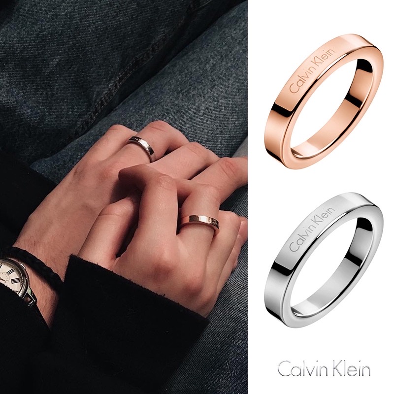 [GIÁ HỦY DIỆT] Nhẫn CK Classic và Diamond - thép không gỉ - Bảo Hành 5 Năm
