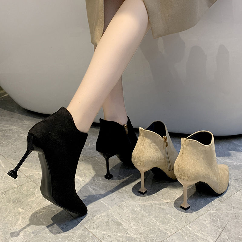 DR. MARTENS Giày Bốt Nữ Vải Nhung Phong Cách Hàn Quốc Thời Trang Thu Đông 2019 (3 Tháng)