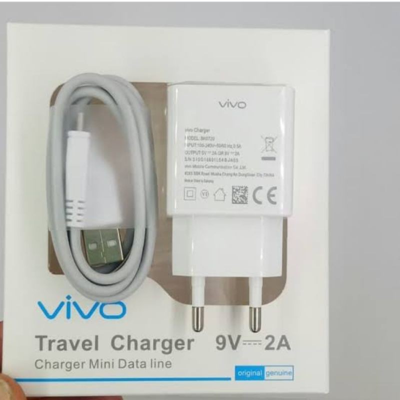 Bộ sạc USB chính hãng cho Vivo Y12 Y15 Y17 Y19 Z1 Z3 V9 V7 Y71 Y81 Y83 Y89 Y90 Y5S Y11