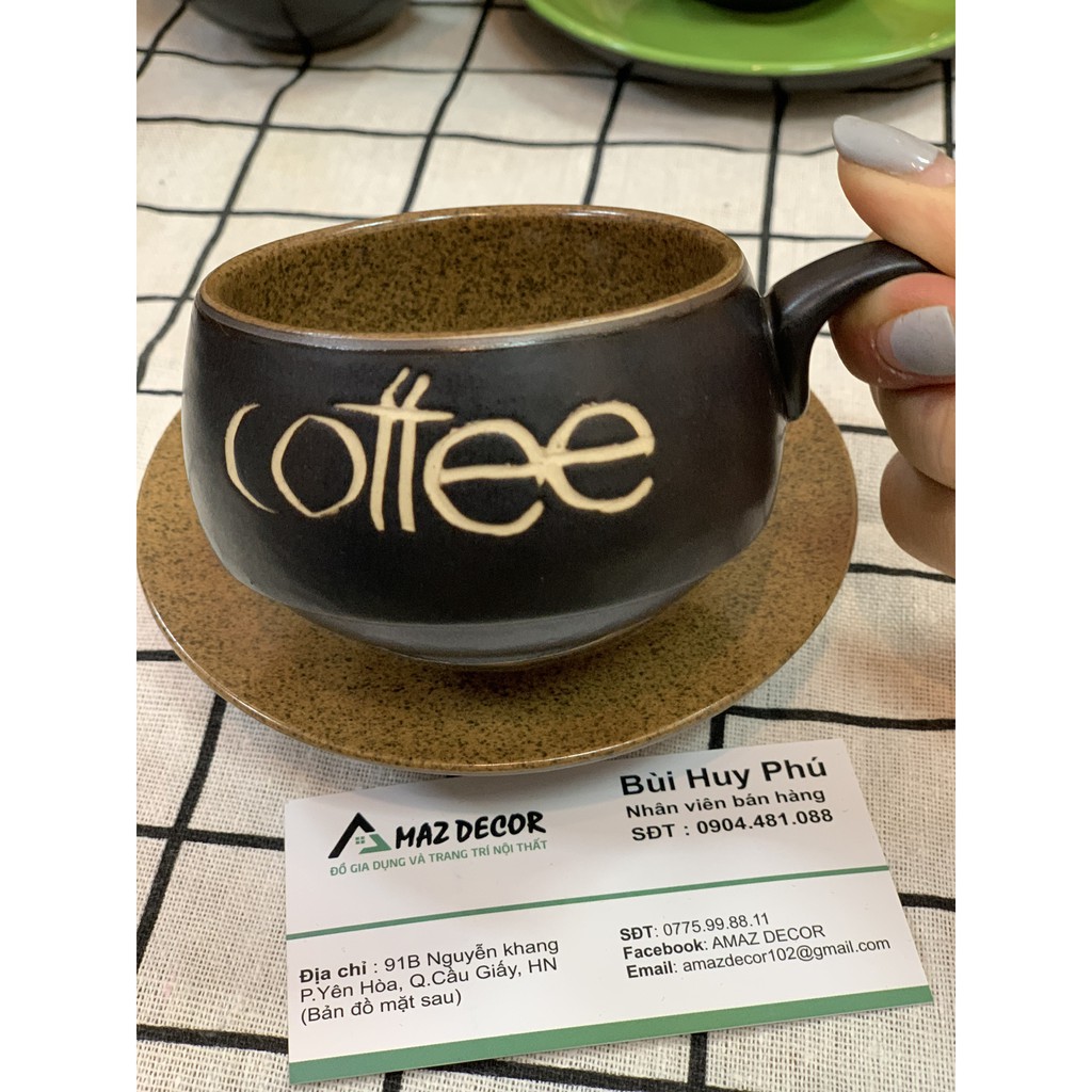 GIÁ SỈ TẠI XƯỞNG Bộ cốc ly tách hâm nóng cafe bằng gốm sứ Bát Tràng Size 110ml đẹp giá rẻ cao cấp