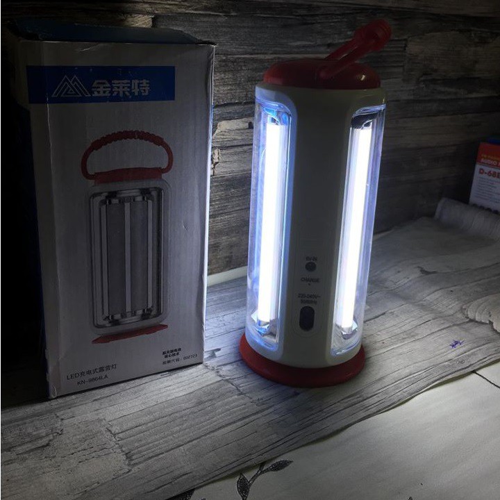 Đèn tích điện LED xách tay chiếu 360 độ, Siêu sáng, dùng cực lâu KENNEDE KN-9864LA