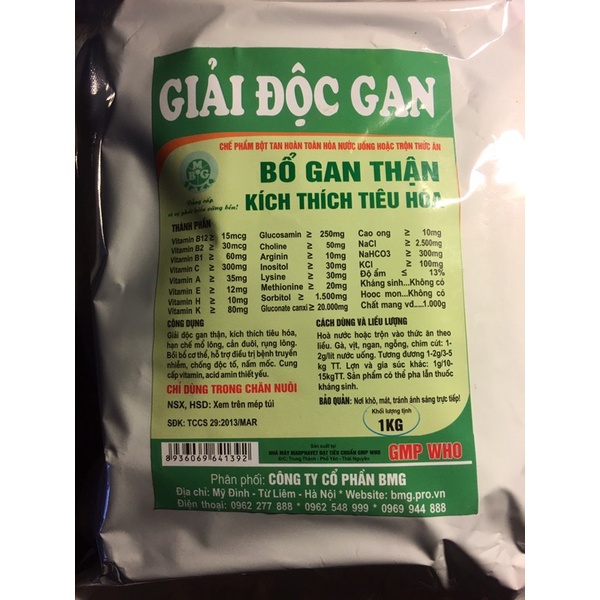 Giải độc gan (GMP WHO)