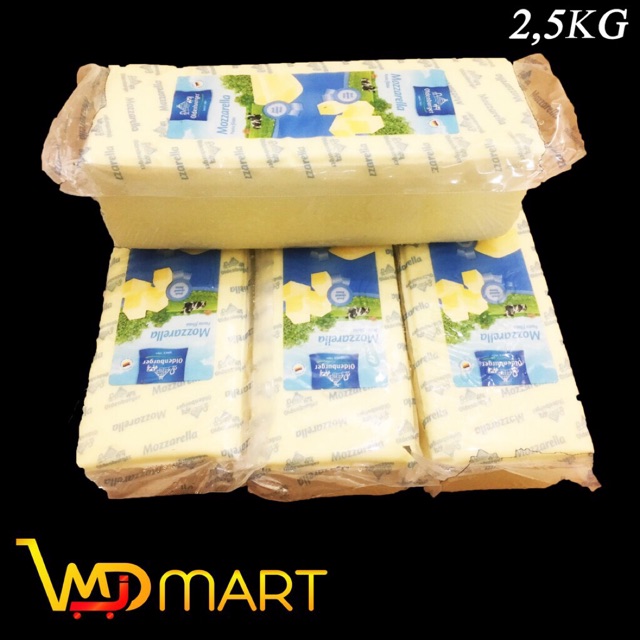 PHÔ MAI MOZZARELLA ALPINETTA ( 2,5kg) chỉ giao nội thành Hà Nội