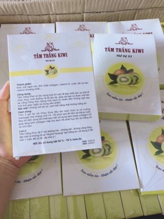 Tắm ủ trắng kiwi