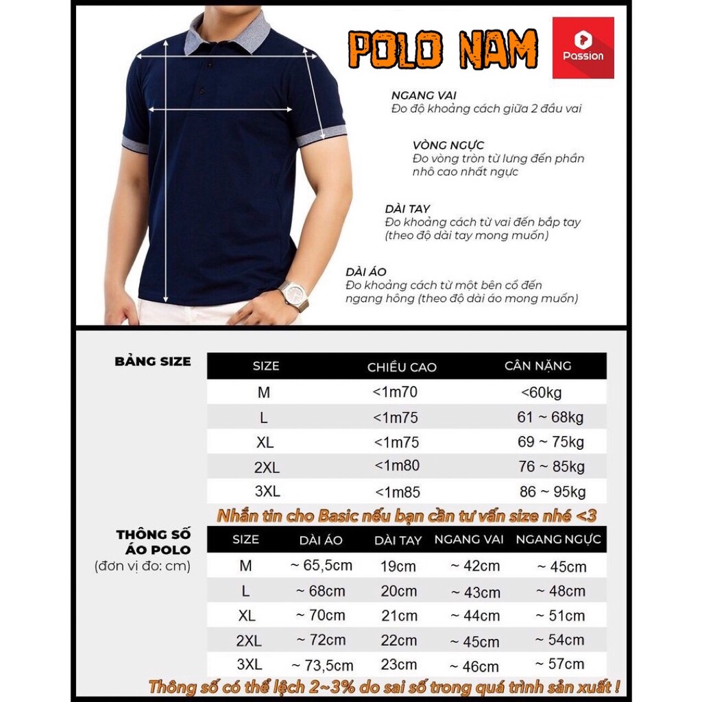 Áo polo nam PACKHORSE phối sọc ngang - Chất liệu poly cao cấp form regular fit, thoải mái cho mùa hè THE BASIC STORE