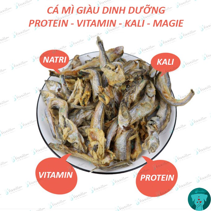 [OMEGA3/ DHA]Đồ Ăn Vặt Cho Chó Mèo JFamille, Snack Cá Trứng Na Uy - Cá Mì, Bổ Sung Protein, Vitamin&amp;Khoáng Chất. JF121